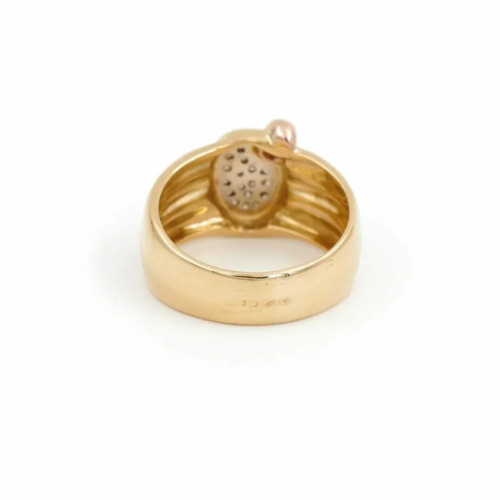 Bague Or jaune Diamant