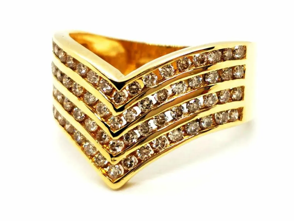 Bague Or jaune Diamant
