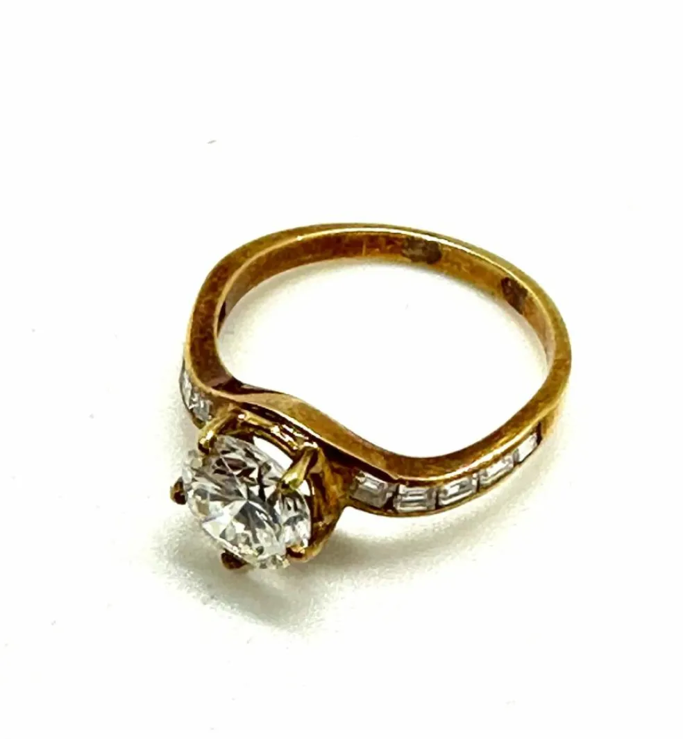 Bague Or jaune Diamant