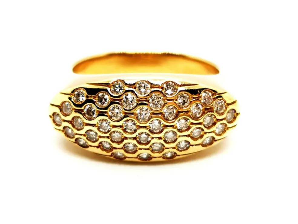 Bague Or jaune Diamant