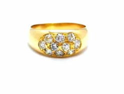 Bague Or jaune Diamant