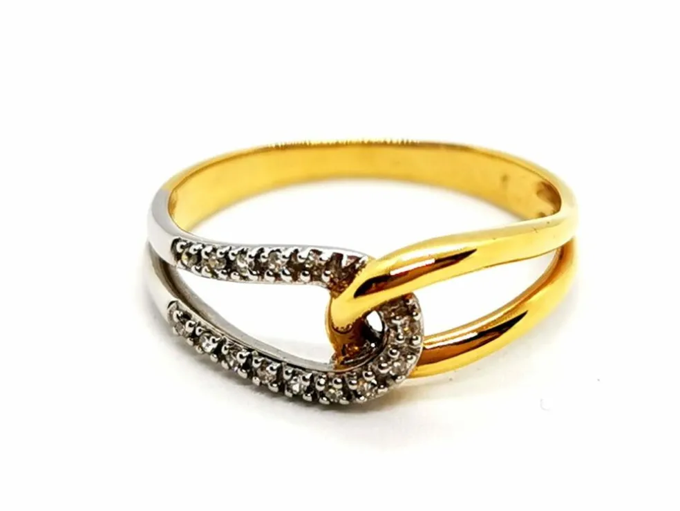Bague Or jaune Diamant