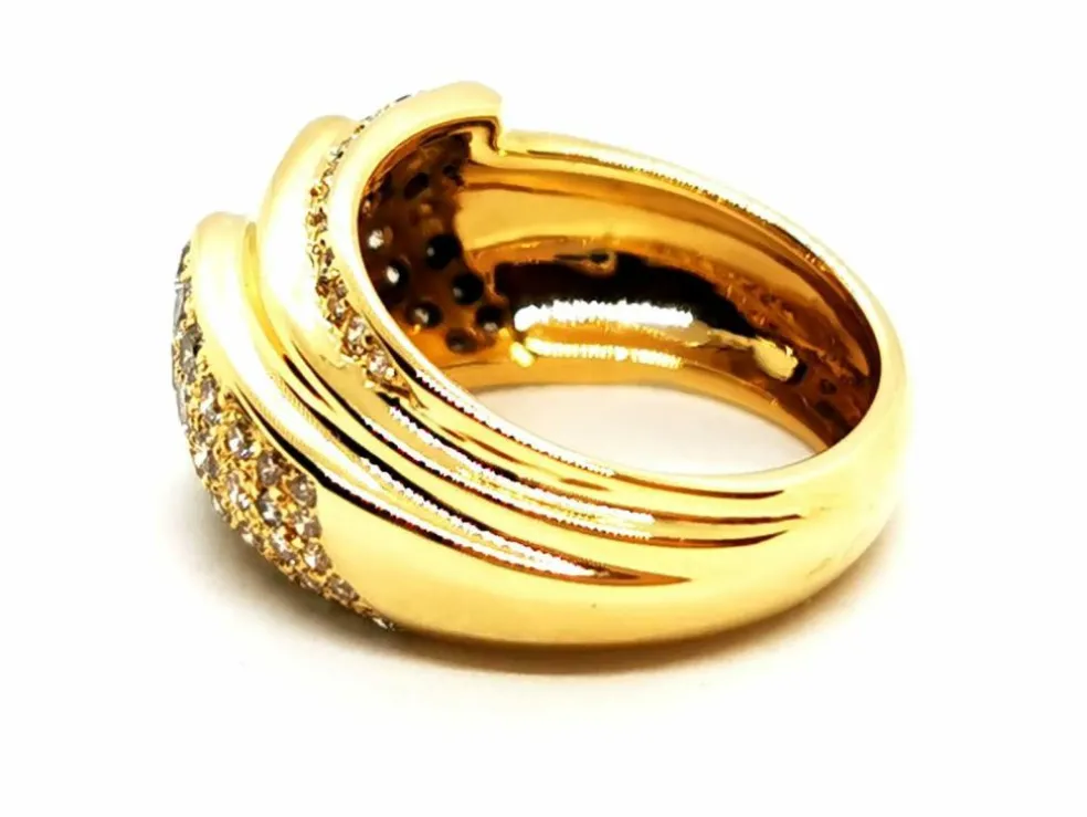 Bague Or jaune Diamant