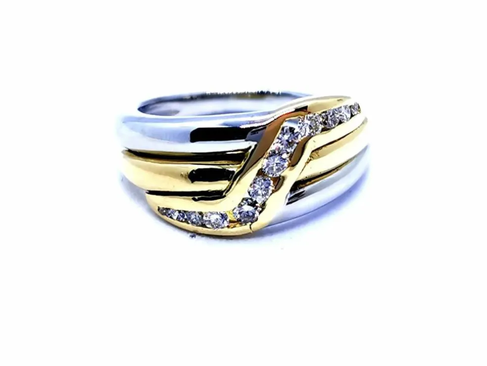 Bague Or jaune Diamant