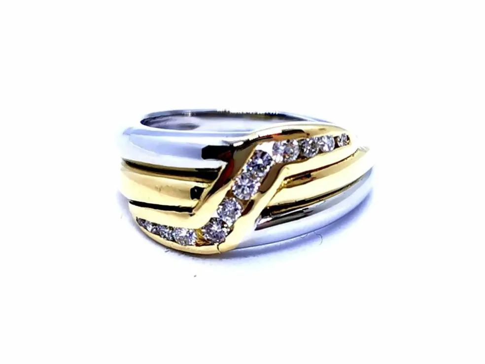 Bague Or jaune Diamant