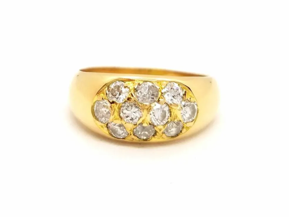 Bague Or jaune Diamant