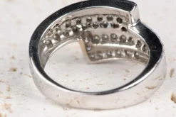 Bague or jaune, diamant 1.16 ct