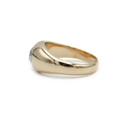 Bague Or jaune Diamant 0.25ct