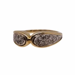 Bague Or jaune Diamants