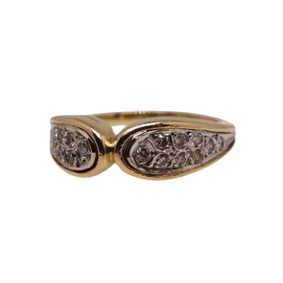 Bague Or jaune Diamants