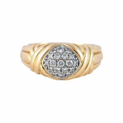 Bague Or jaune Diamants