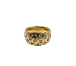 Bague Or jaune Diamants