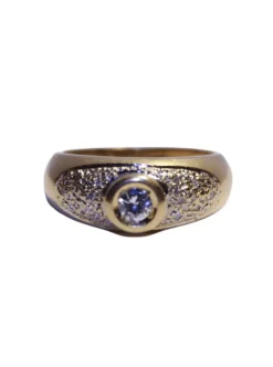 Bague Or jaune Diamants