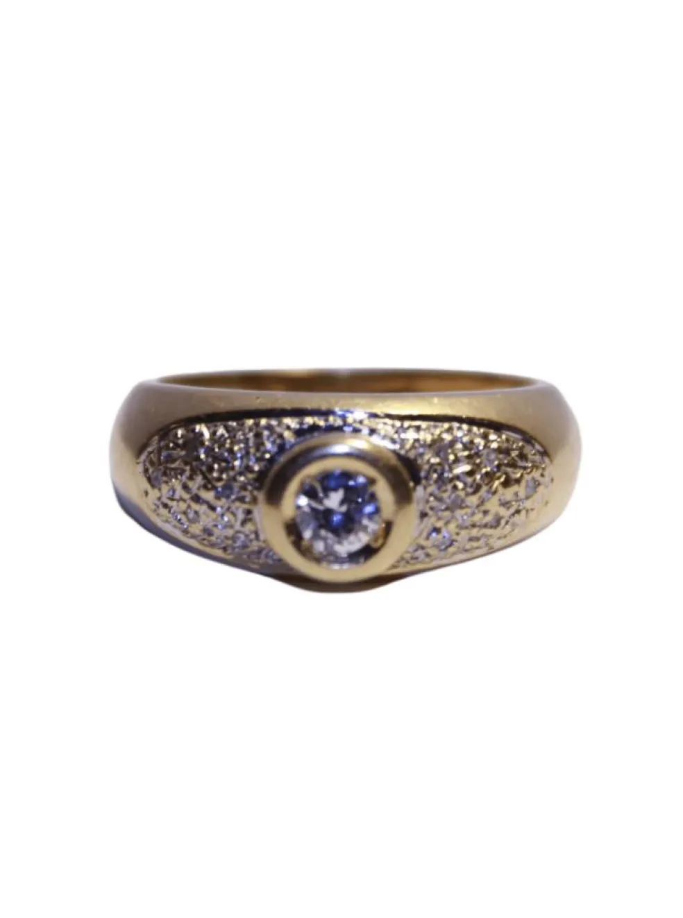 Bague Or jaune Diamants