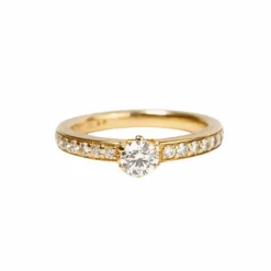 Bague Or jaune Diamants