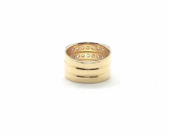 Bague or jaune diamants