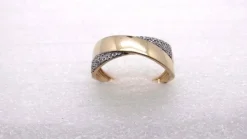 Bague Or jaune Diamants