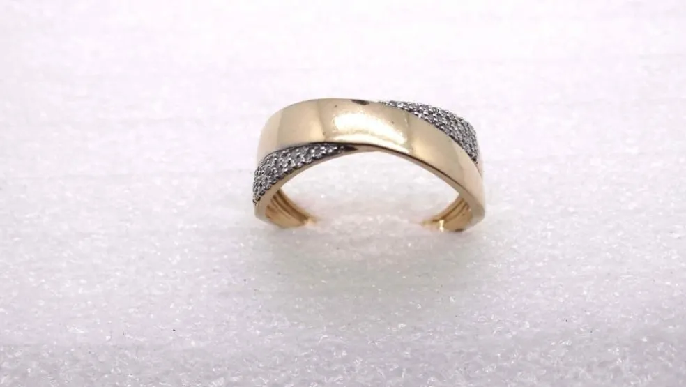 Bague Or jaune Diamants