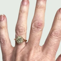 Bague Or jaune Diamants