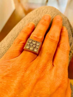Bague Or jaune Diamants