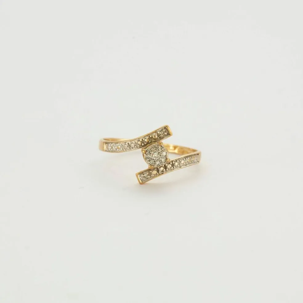 Bague Or jaune Diamants