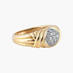 Bague Or jaune Diamants