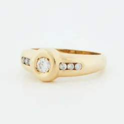 Bague Or jaune Diamants