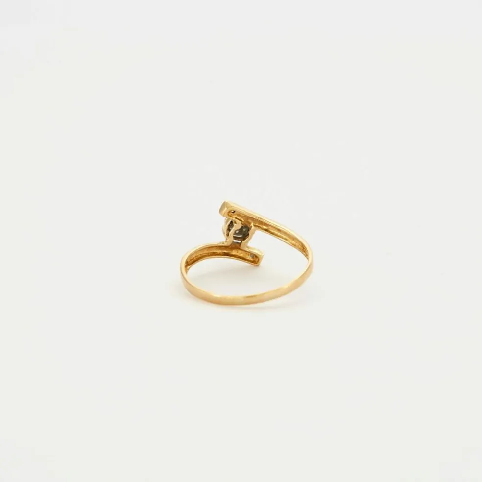 Bague Or jaune Diamants
