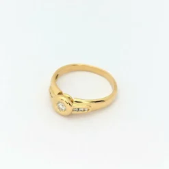 Bague Or jaune Diamants