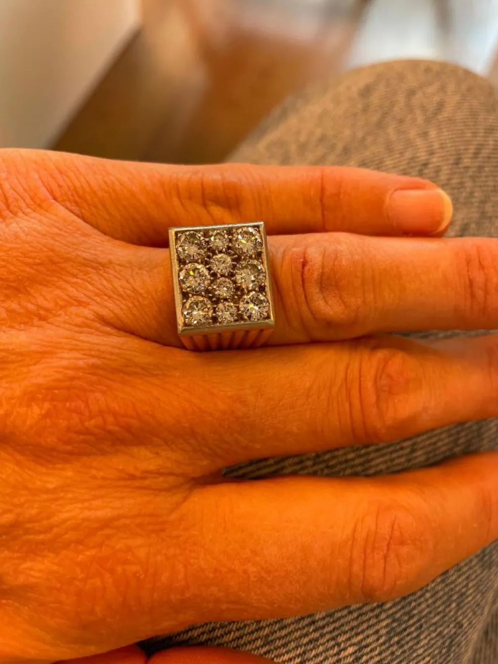 Bague Or jaune Diamants