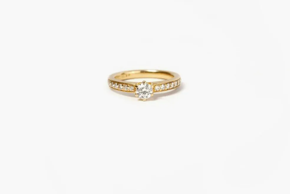 Bague Or jaune Diamants