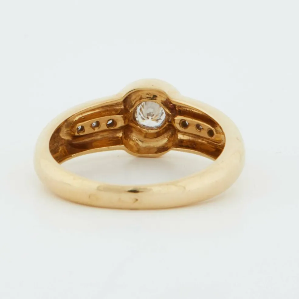 Bague Or jaune Diamants