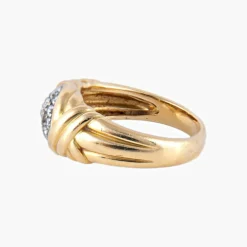 Bague Or jaune Diamants