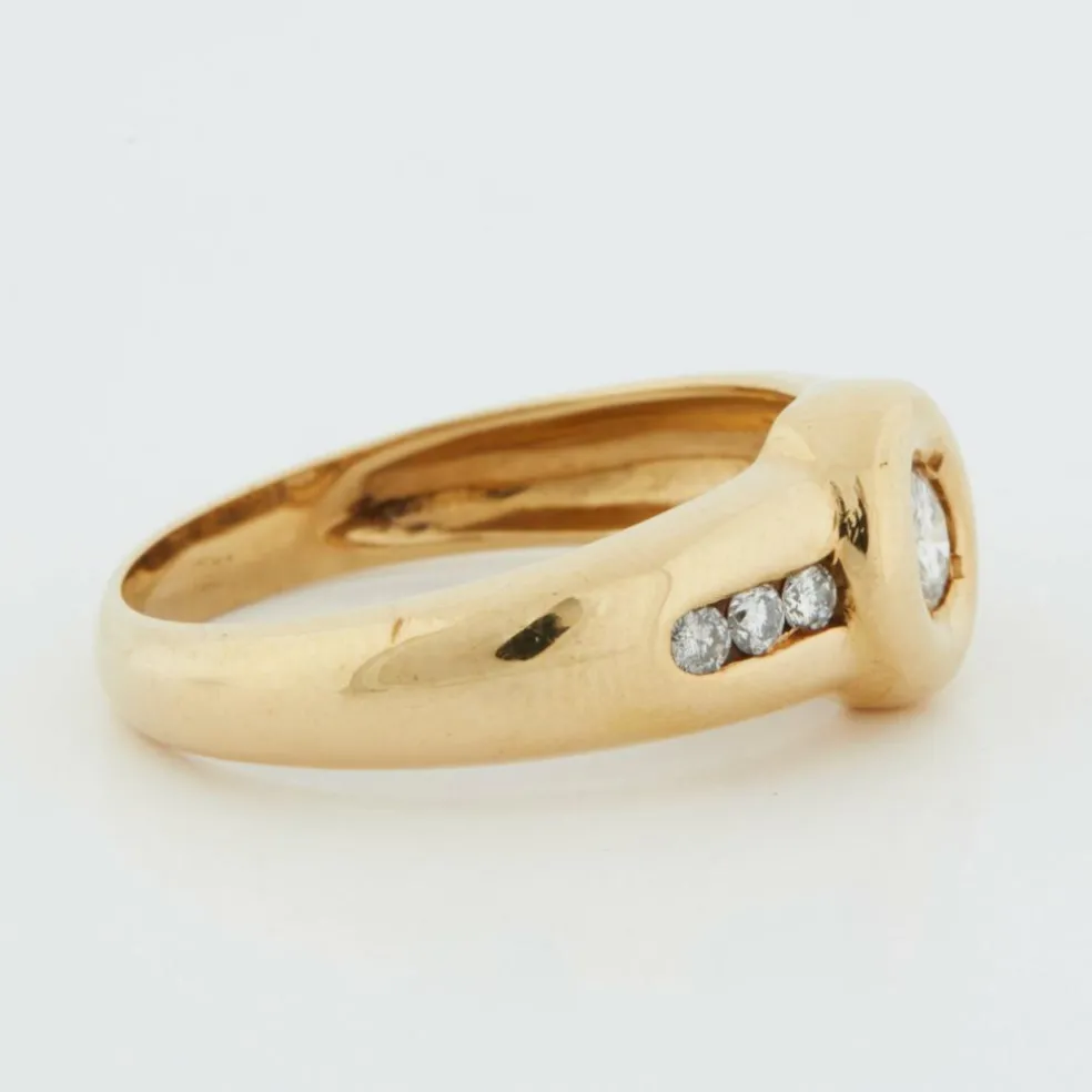 Bague Or jaune Diamants