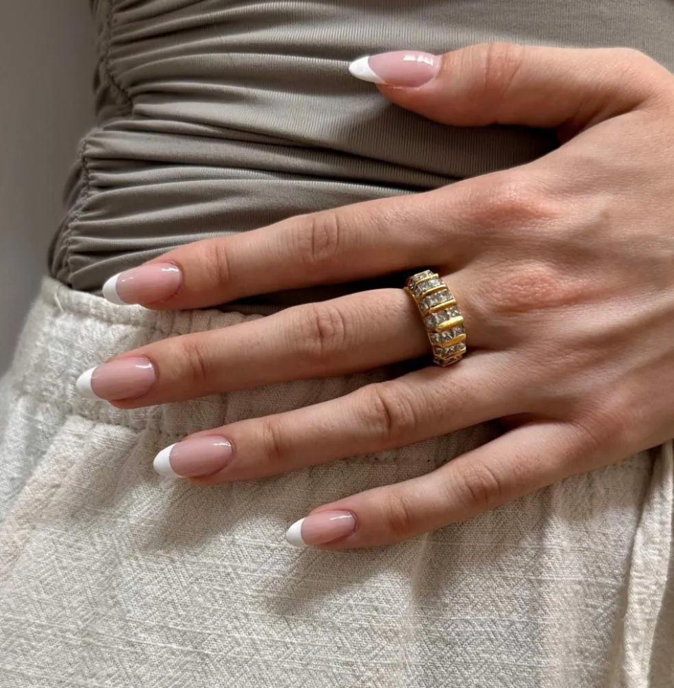 Bague or jaune diamants