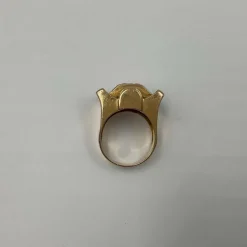 Bague Or jaune Diamants Rubis