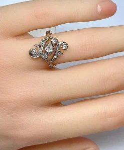 Bague Or jaune et blanc Diamants