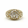 Bague or jaune et diamants
