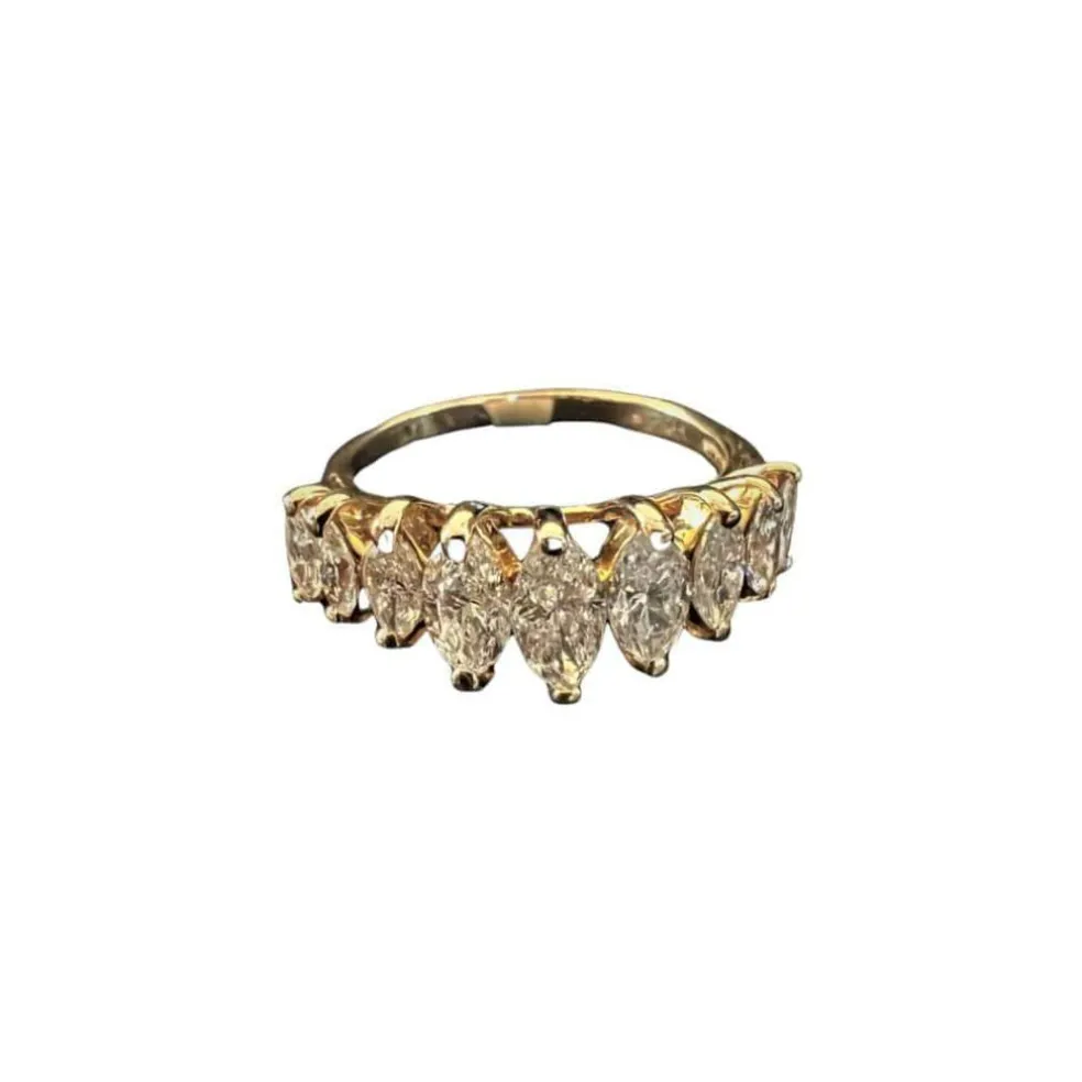 Bague Or jaune et Diamants