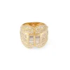 Bague or jaune et diamant