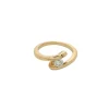Bague or jaune et diamant