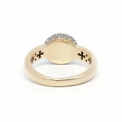 Bague or jaune et diamants