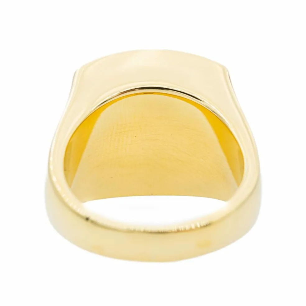 Bague Or jaune Nacre