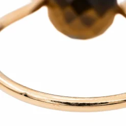 Bague Or jaune oeil-de-Tigre