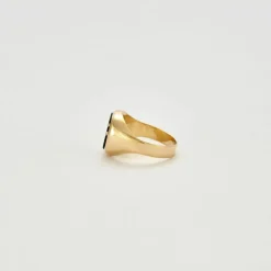 Bague Or jaune Onyx