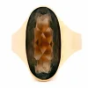Bague Or jaune Quartz