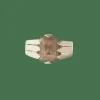 Bague or jaune quartz 2.45 carats