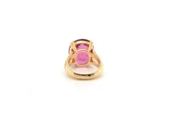 Bague Or jaune Rubellite Diamants