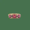 Bague Or jaune, Rubis