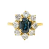 Bague Or jaune Saphir